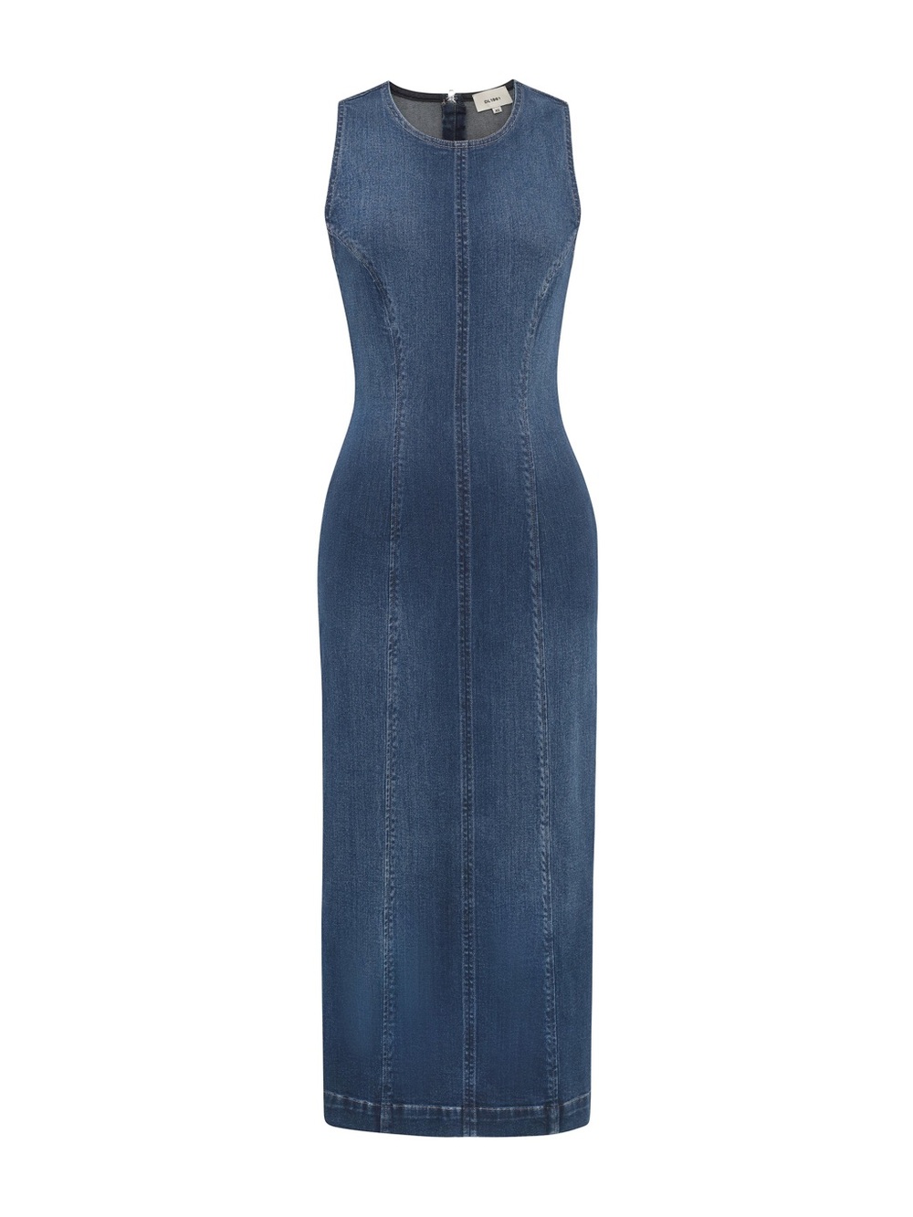 DL1961 Esme Sleeveless Denim Midi Dress